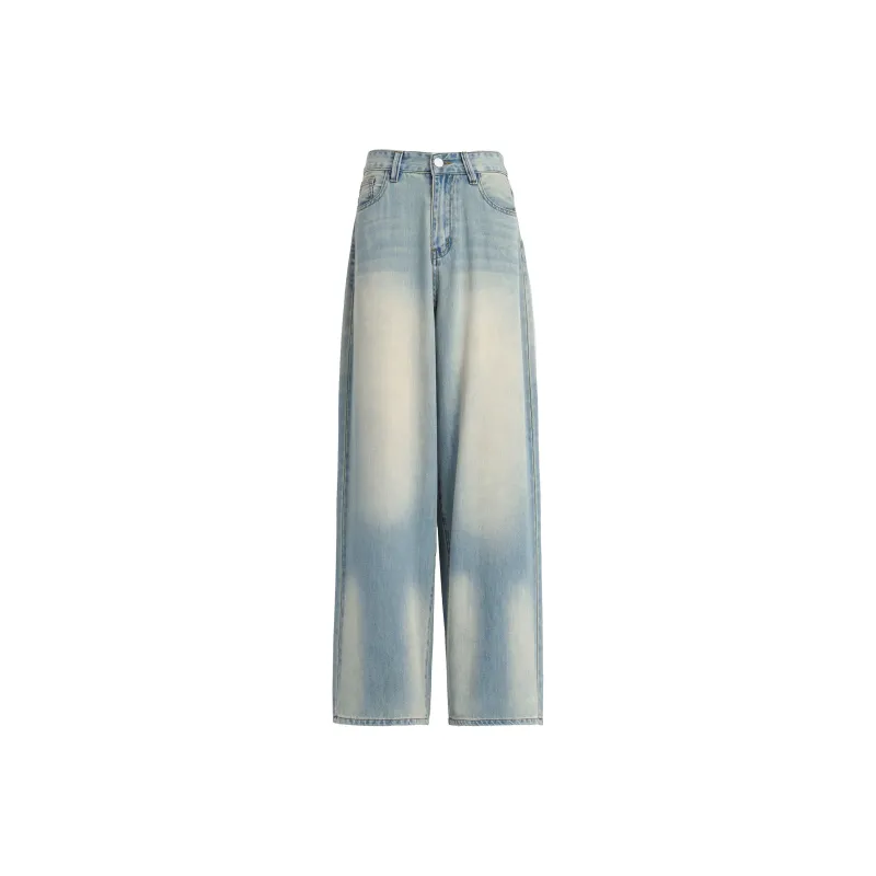 Wen Shan Jeans Women's Washed Color-0