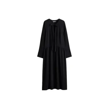 H&M Long Sleeved Dress Women's Black