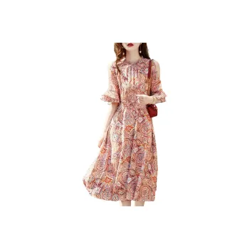 【dme】 Short Sleeved Dresses Women's