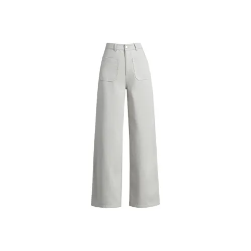 You Cow Me Pants Jeans Women's Khaki Green