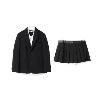 ANDREA MARTIN Business Suit Women's Black
