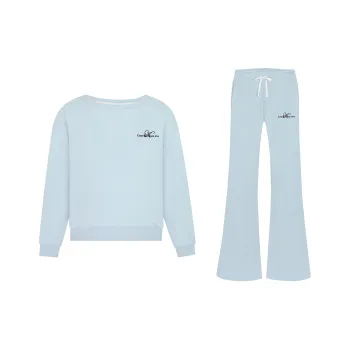 KTDA Sweatshirt Set Women's Sky Blue