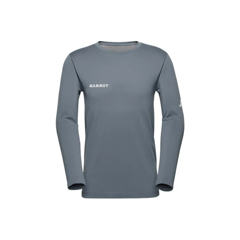 MAMMUT Assos X Mammut TACTICA LS Tech T Shirt T5 T Shirt Men's Dark Gray-0