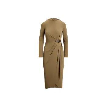 LAUREN RALPH LAUREN Long Sleeved Dress Women's Green