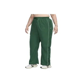 Nike Windrunner Women's High Waisted Woven Open Hem Pants Plus Size