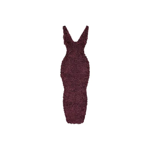 HOUSE OF CB CARENA Slip Dresses Women's MERLOT/Burgundy