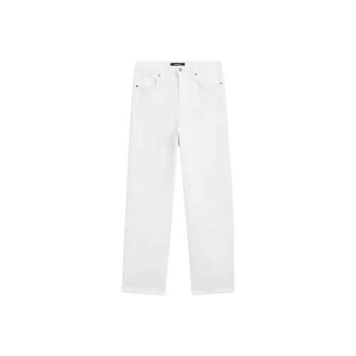 Massimo Dutti Jeans Women's White