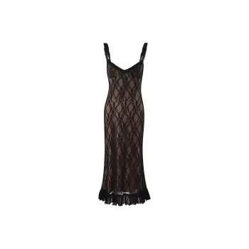 Tiger Mist DEJA DRESS Slip Dress Women's Black