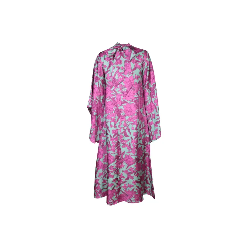 La DoubleJ Magnifico Floral print Maxi Dress-0
