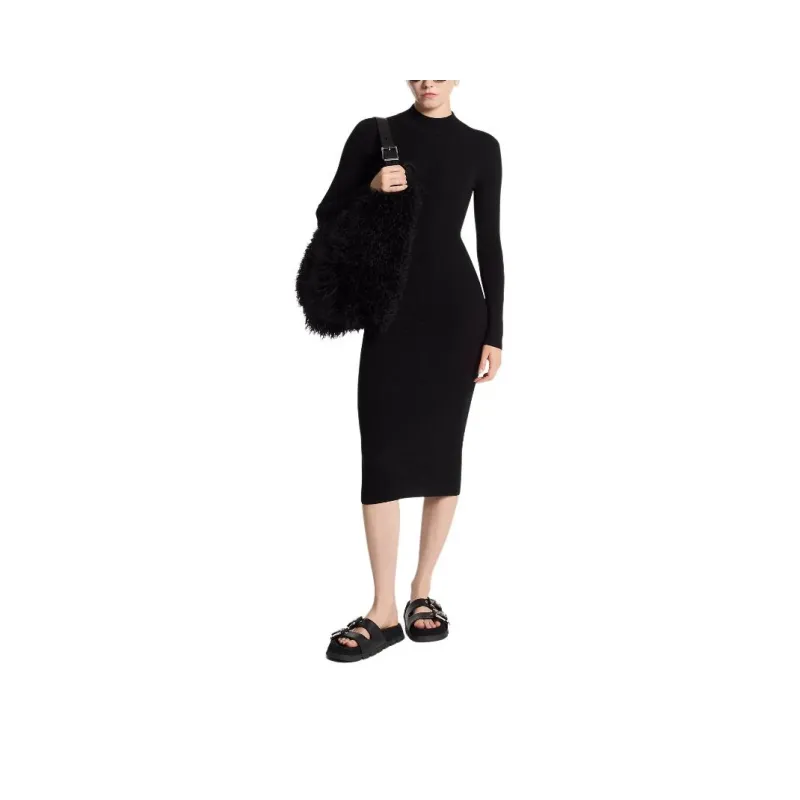 MICHAEL KORS Long Sleeved Dresses Women's Black-0