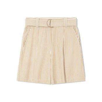 COVERINS Casual Shorts Women's Apricot