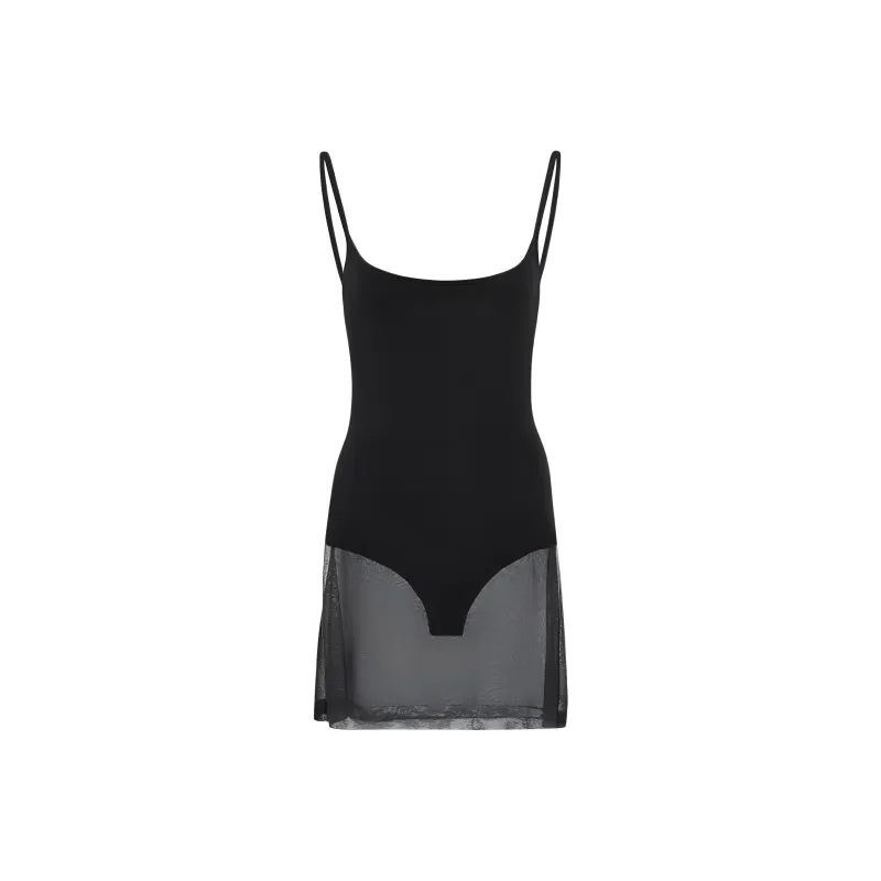 Jacquemus Roupao Mini Tank Dress 'Black'-0