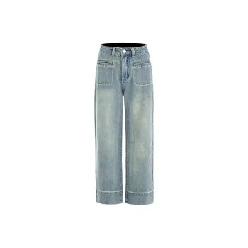 Wen Shan Jeans Women's Light Blue