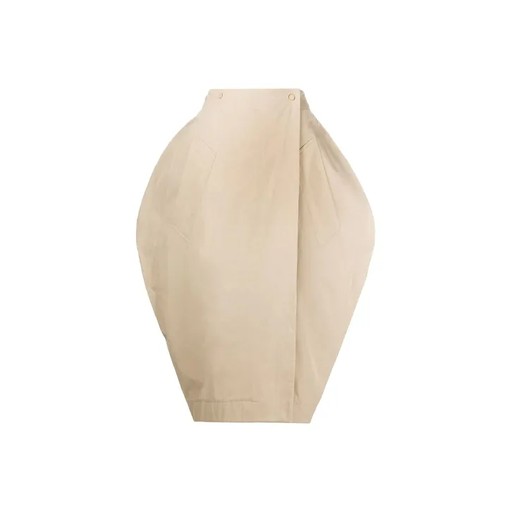 Bottega Veneta Casual Long Skirts Women's Khaki-0
