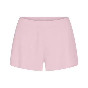 SKIMS WAFFLE SHORT Casual Shorts Women's CHERRY BLOSSOM/Cherry Blossom Pink