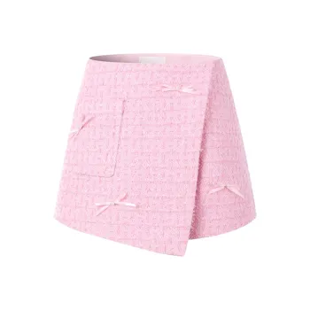 Three Quarters Casual Shorts Women's Pink