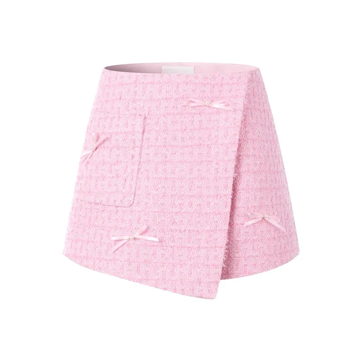 Three Quarters Casual Shorts Women's Pink-0