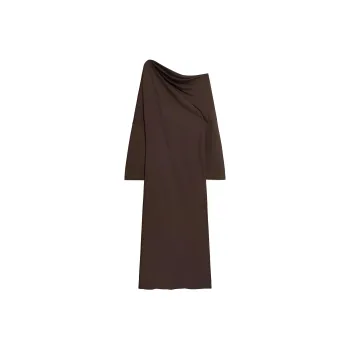 ARKET Long Sleeved Dress Women's Dark Brown