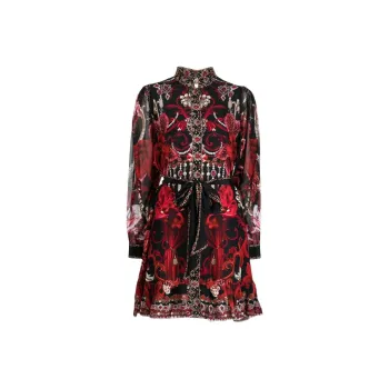 CAMILLA Sisterhood Of The Rose Ruffled Dress