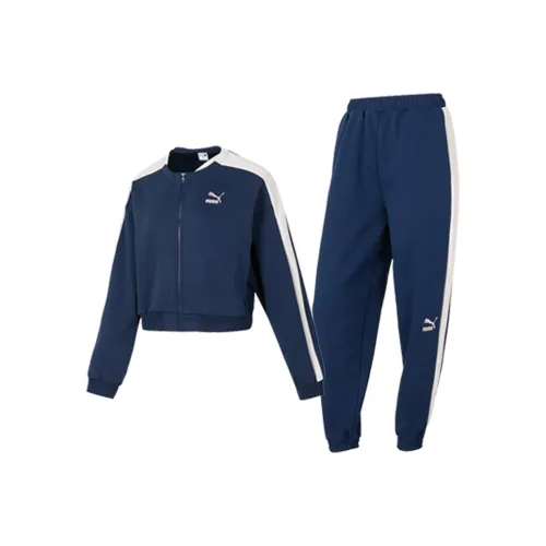 PUMA Sports Life Collection Casual Suit Women's Blue