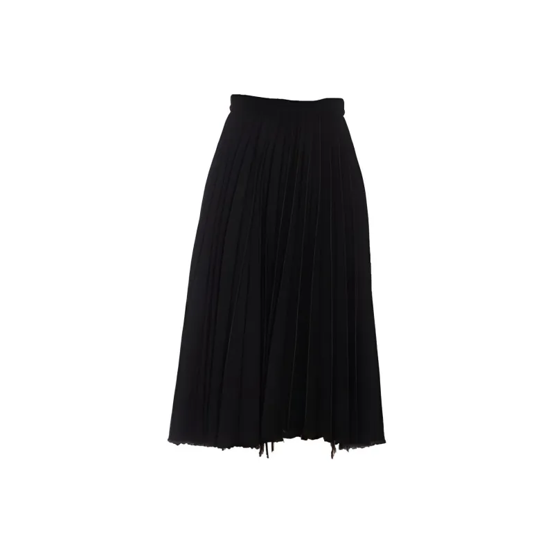 Balenciaga Casual Long Skirts Women's Black-0