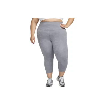 Nike One Women's High-Waisted Crop Leggings Plus Size