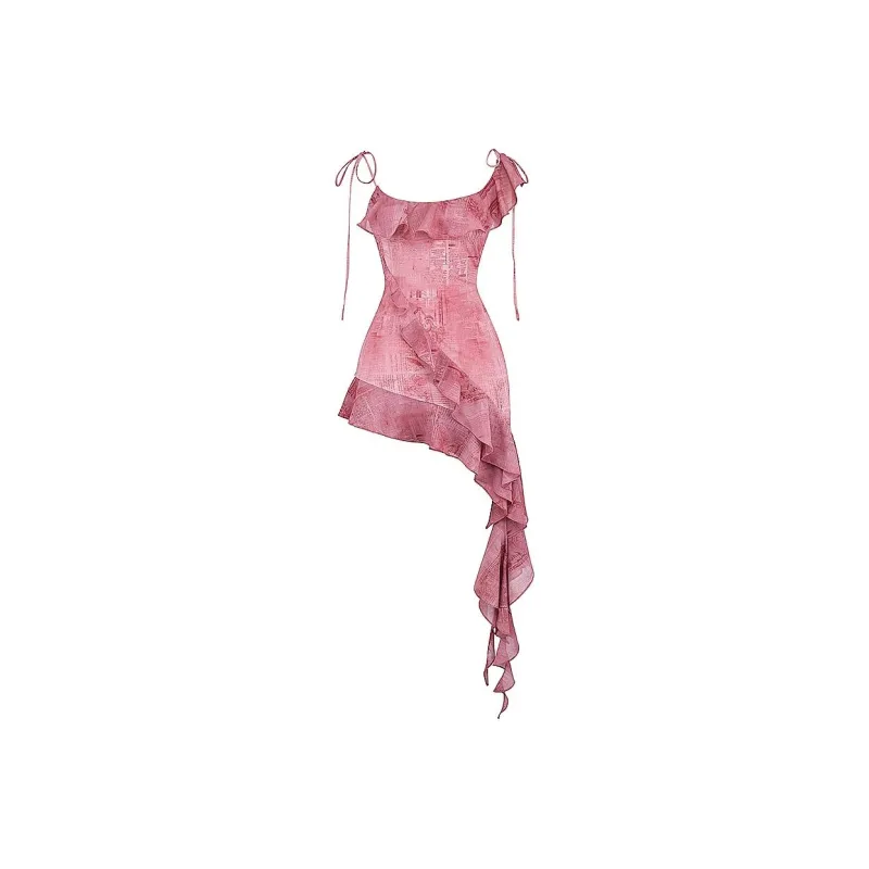 HOUSE OF CB LYRAH Slip Dress Women's Pink/Pink-6