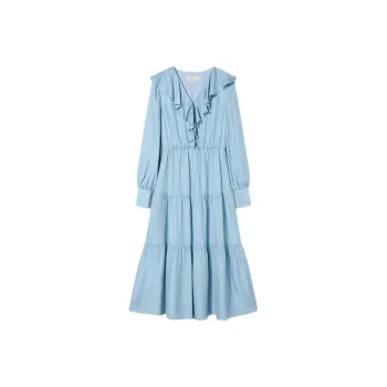 Goodland Long Sleeved Dresses Women's Light Blue