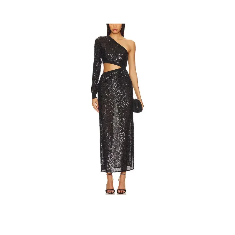 ALLSAINTS Long-Sleeved Dresses Women's Black-0