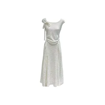 MISSHONEY MH Short Sleeved Dress Women's White