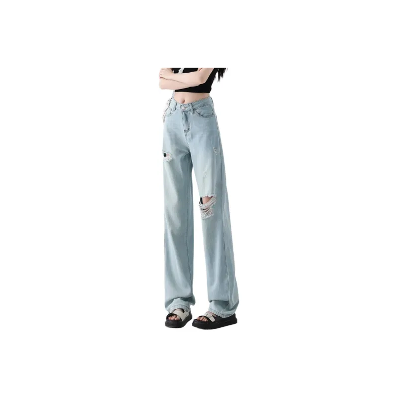 CCAABB Jeans Women's BLX/Light Blue-0