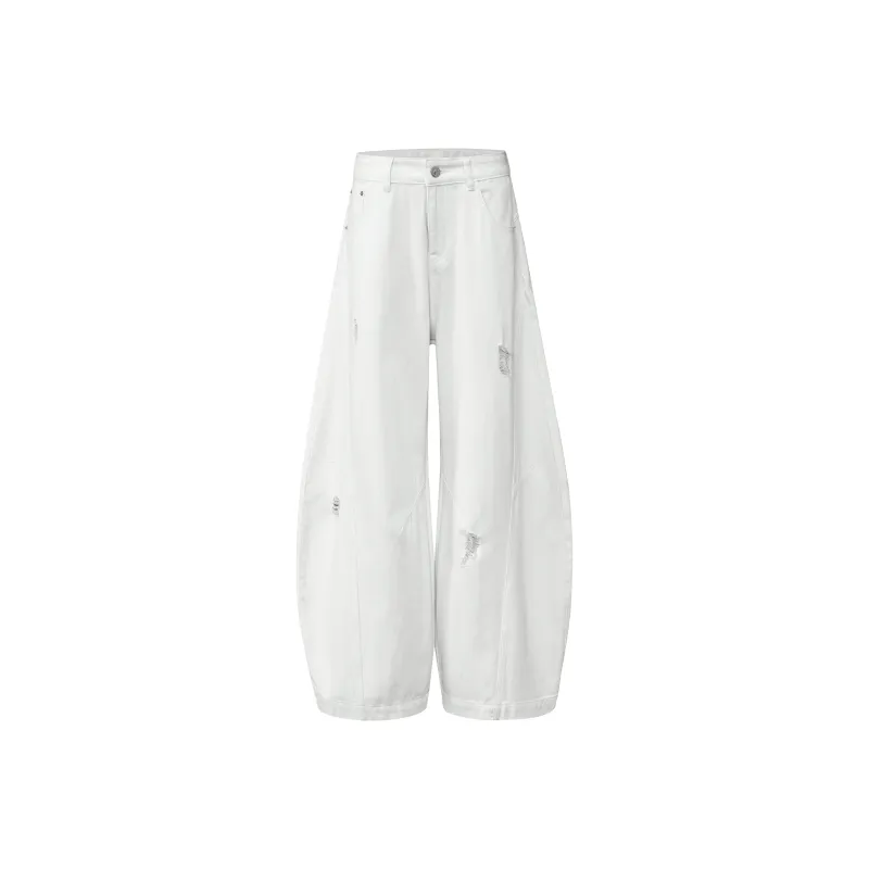 Wen Shan Jeans Women's White-0