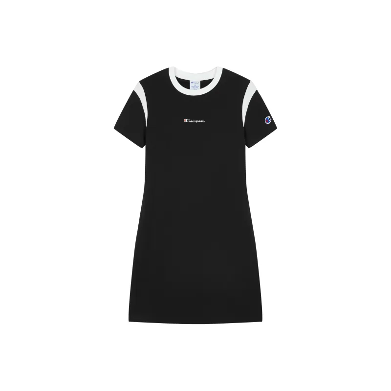 Champion SS25 Short Sleeved Dress US Version Women's-0