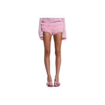 Jaded London Rhea Lace Bloomer Shorts Casual Shorts Women's PINK/Pink