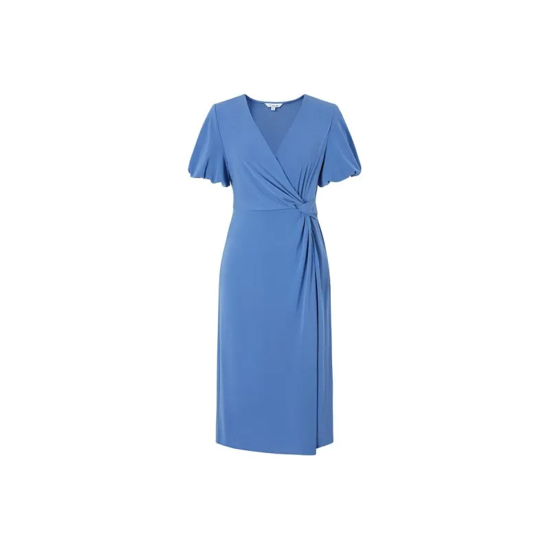 JZ Juzui Short Sleeved Dresses Women's Blue-0