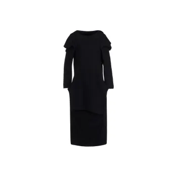 Yohji Yamamoto FW24 Long Sleeved Dress Women's Black