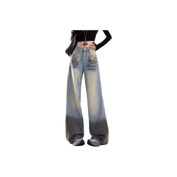 NHZN Jeans Unisex Vintage