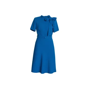ROEYSHOUSE Short Sleeved Dresses Women's Peacock Blue