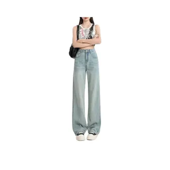 Ordifen Jeans Women's Light Blue