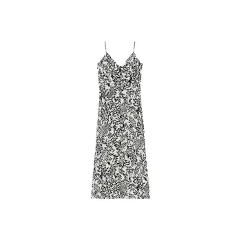 ZARA Slip Dresses Women's Orange