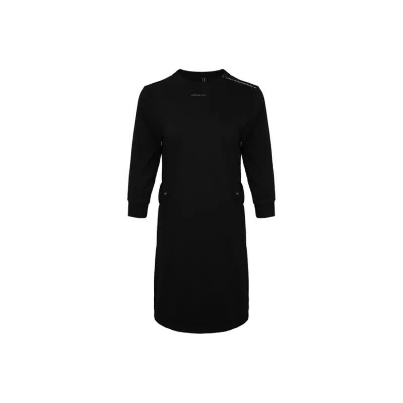 Adidas Neo W UT FT DRESS Long Sleeved Dresses Women's Black-0