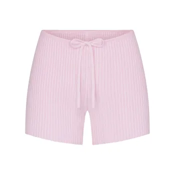 SKIMS FW24 SWEATER KNIT SHORT Casual Shorts Women's BABY PINK/Light Pink
