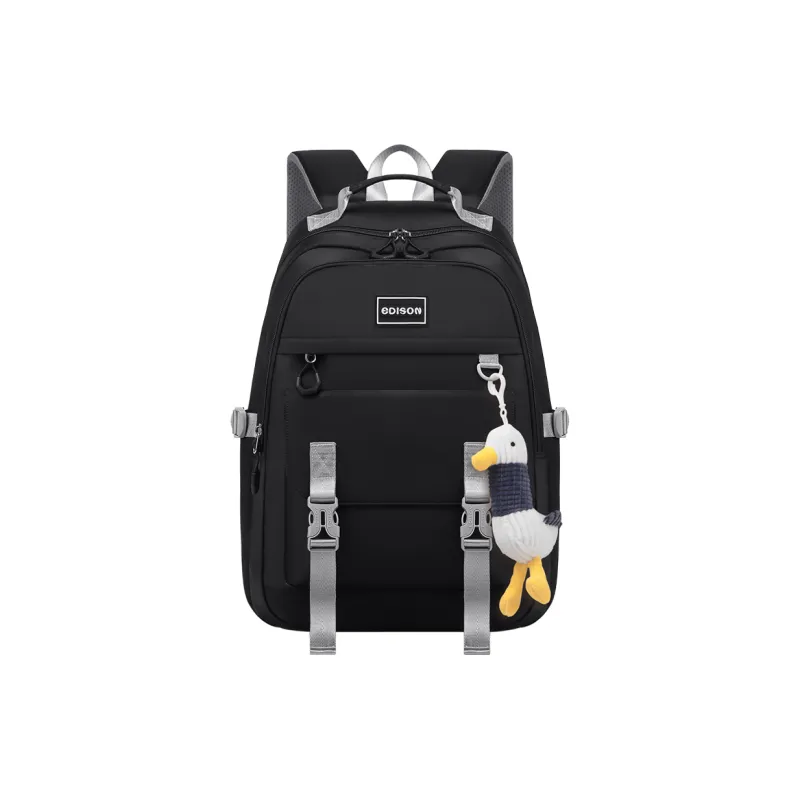 EDISON Water repellent Polyester Backpack Medium Size Unisex Multicolor-0