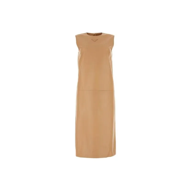 PRADA Crewneck Sleeveless Dress-0