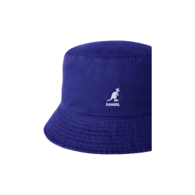 KANGOL Cotton Fabric Bucket Hats Unisex Purple-1