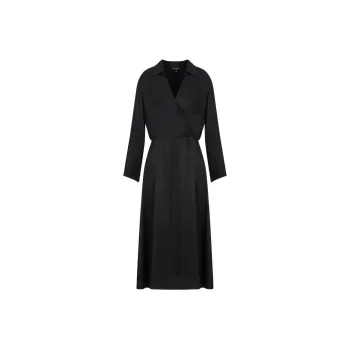 ARMANI EXCHANGE Long sleeve Midi Dress