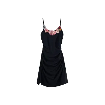 JOSR Slip Dresses Women's Black