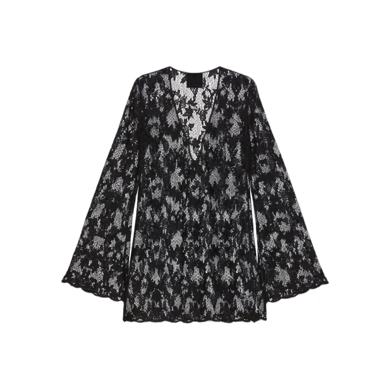 GIVENCHY SS24 Long Sleeved Dress Women's Black-0