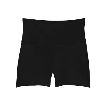 Victoria's Secret VS Elevate Ultra High-Rise Shorties / Black Casual Shorts Women's Black