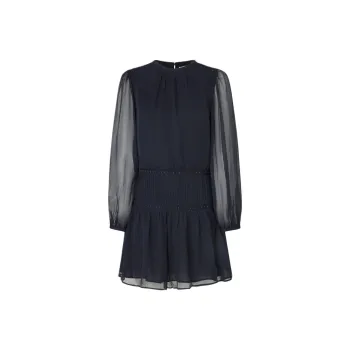 Pepe Jeans Long-Sleeved Dresses Women's Blue